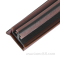 High Quality T-slot Extruded Seal Groove Weatherstrip Rubber Seals for Wooden Door Wood Door Rubber Seal